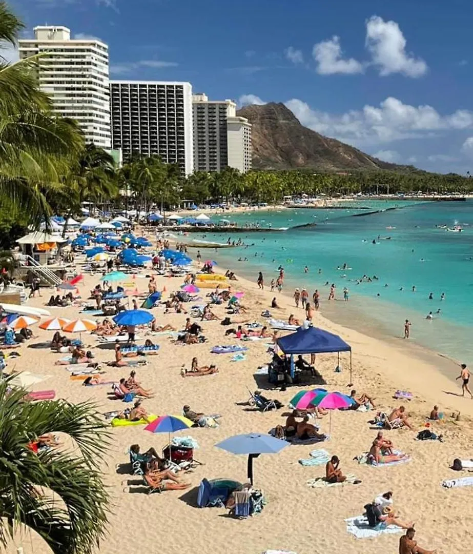Wellcome To Lovely Condo 2 Beds 2 Baths Free Parking In Waikiki Beach Honolulu Apartment