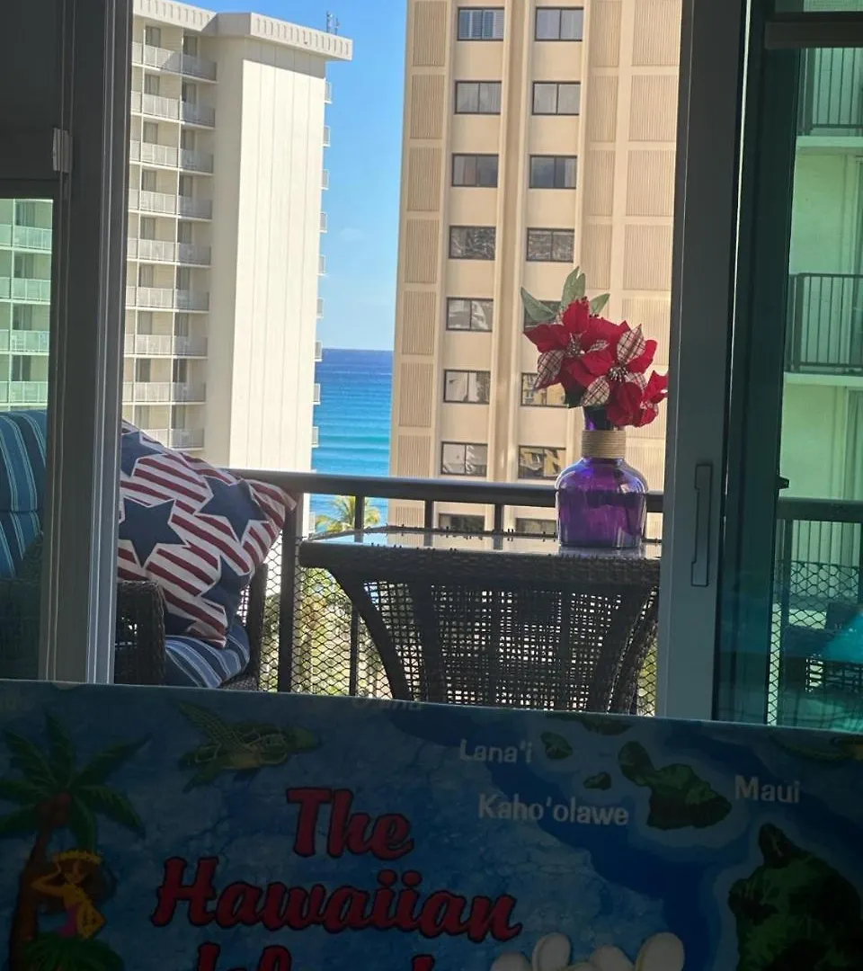 Wellcome To Lovely Condo 2 Beds 2 Baths Free Parking In Waikiki Beach Honolulu 0*,